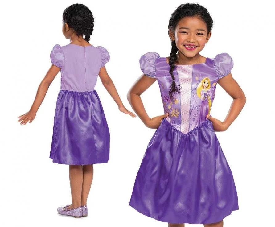 GoDan Disney karnavalinis kostiumas mergaitėms Rapunzelės kostiumas 109-123 cm (5-6 metų)