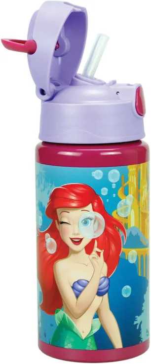 Disney Princess Ariel aliuminio buteliukas su kabliuku 500 ml