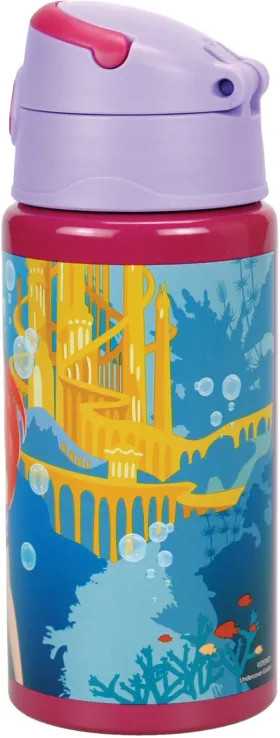 Disney Princess Ariel aliuminio buteliukas su kabliuku 500 ml