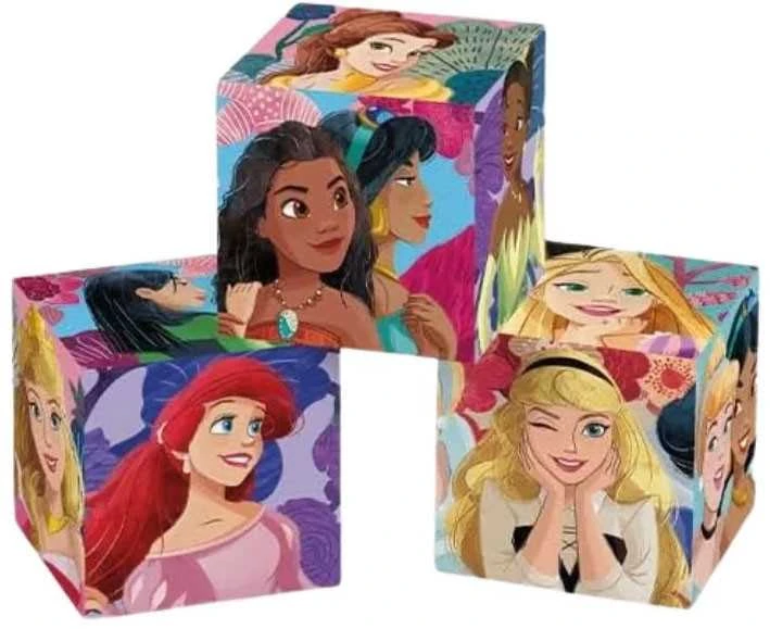 Clementoni CLE Cubi blokeliai 6 Princess 40660