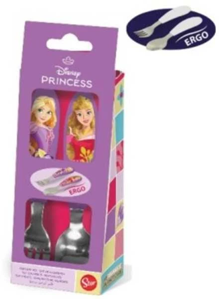Disney Princesė stalo įrankių rinkinys 2 dalys