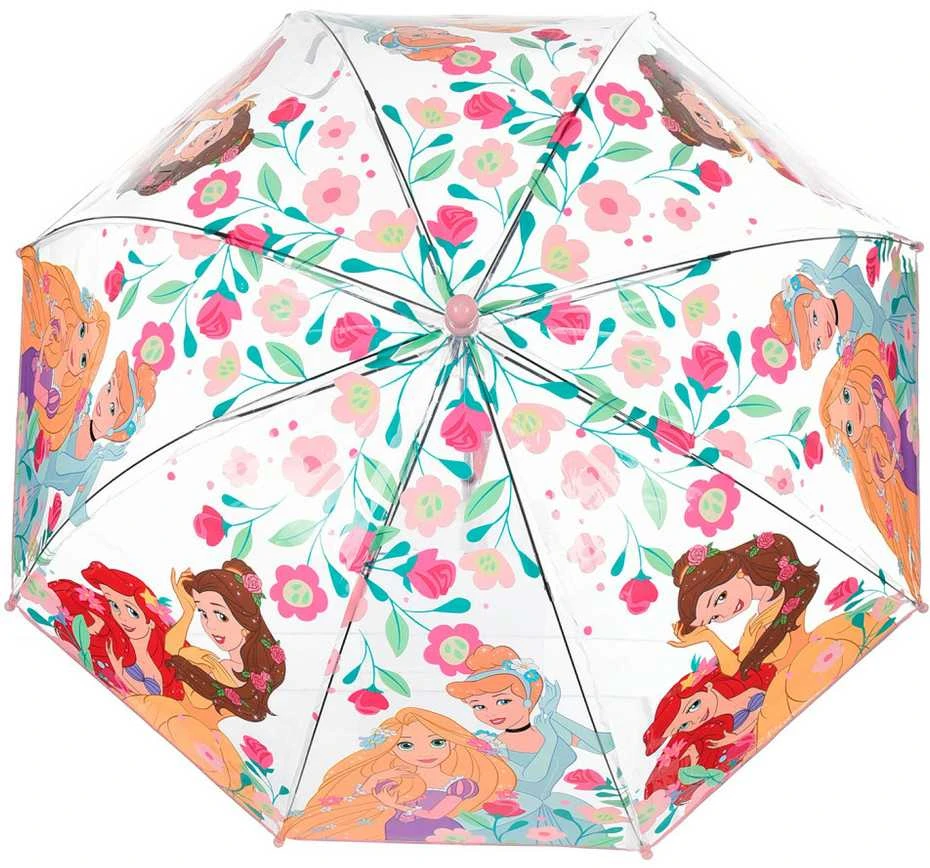 „Disney Princess Fairytale“ vaikiškas permatomas skėtis √ò72 cm