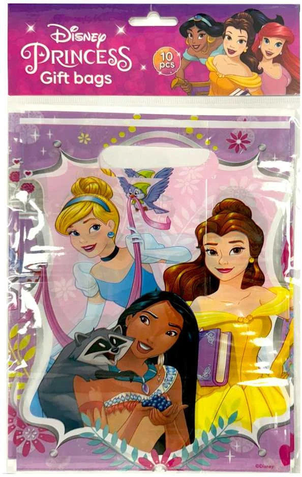 „Disney Princess Fun“ dovanų maišelių rinkinys, 10 vnt.