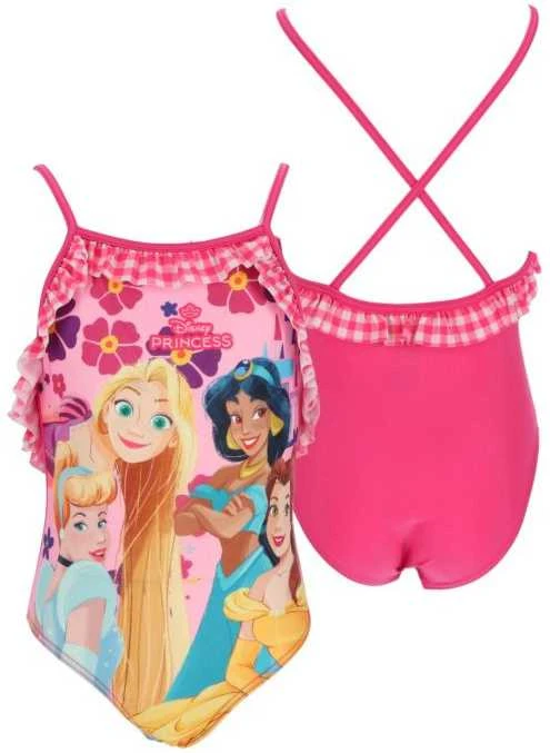 Disney Princess languotas vaikiškas maudymosi kostiumėlis 7-8 metų / 122-128 cm