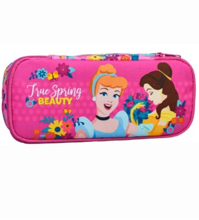 Disney Princess Spring 2 skyrių pieštukų dėklas, 26 cm