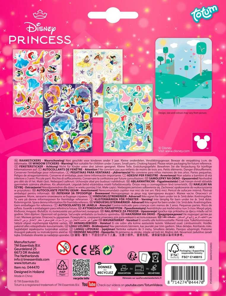 „Disney Princess Story“ lango lipdukų rinkinys