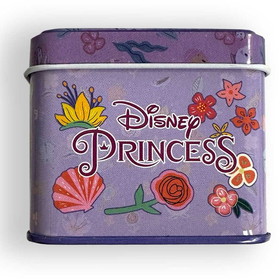 Disney Princess violetinė mini metalinė dėžutė 7,5 cm