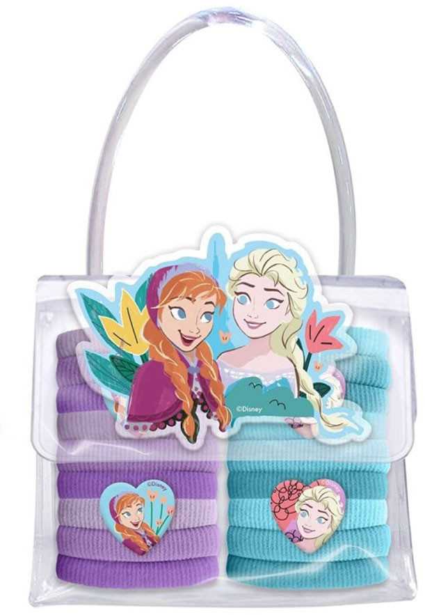 Kids Euroswan - Akcesoria licencyjne Kids Euroswan - Priedai licencyjne Plaukų gumyčių rinkinys maišelyje - Frozen