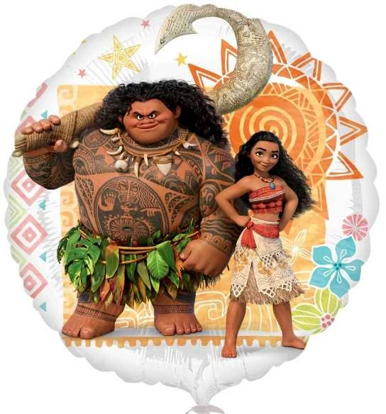 Disney Vaiana vasaros folijos balionas 43 cm