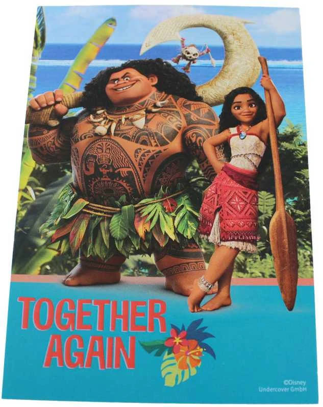 Disney Vaiana „Vėl kartu“ kanceliarinių prekių rinkinys, 5 vnt.