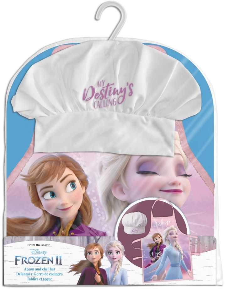 Kepurė „Disney“ vaikiška prijuostė „Frozen“: „Likimo šauksmas“ – dviejų dalių rinkinys