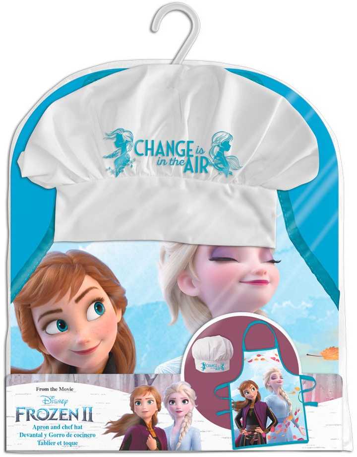 Kepurė „Disney“ vaikiška prijuostė su dviem dalimis – „Frozen Leaves“