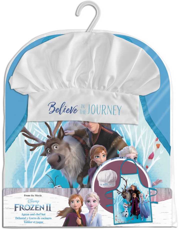 „Disney“ vaikiška prijuostė su dviem dalimis – „Frozen Snowflakes“