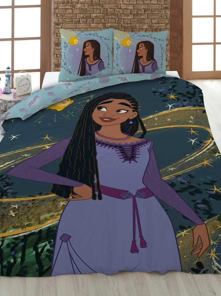 „Disney Wish Serenity“ patalynės užvalkalas 140–200 cm, 65–65 cm
