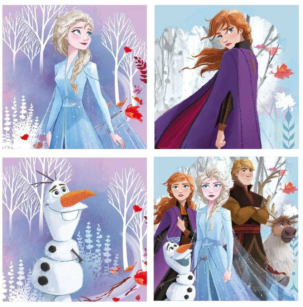 „Disney“ žaislų laikymo dėžė „Ledo šalis“ 30√ó30√ó30 cm