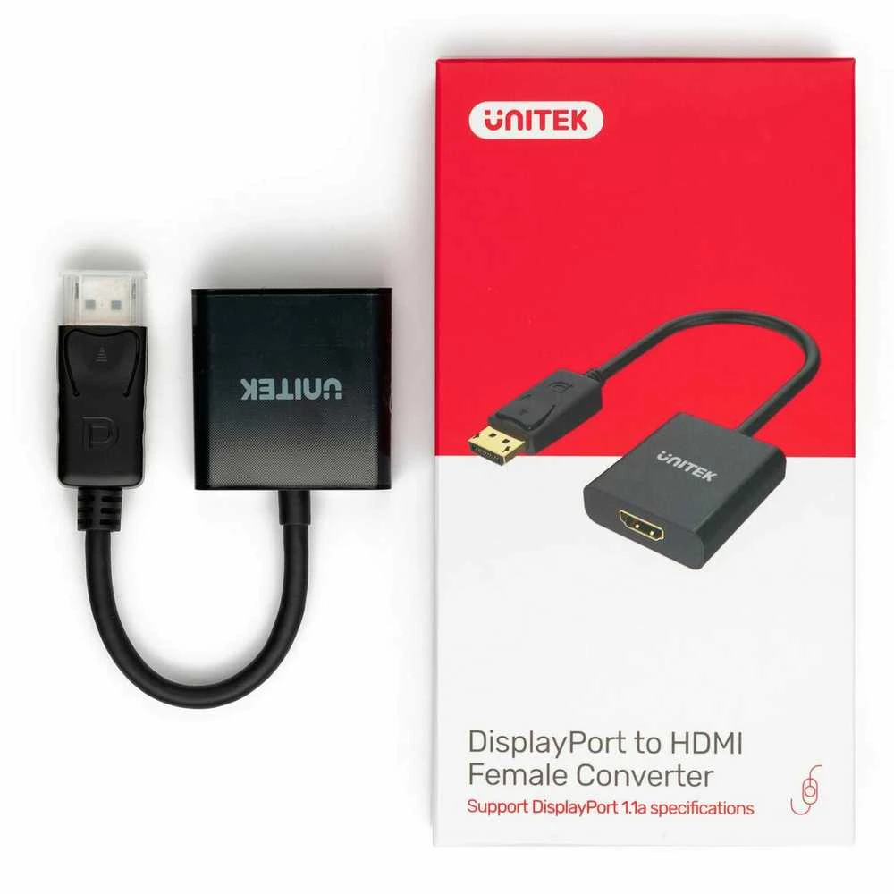 UNITEK Y-5118DA Unitek adapteris DisplayPort prie HDMI, Y-5118DA