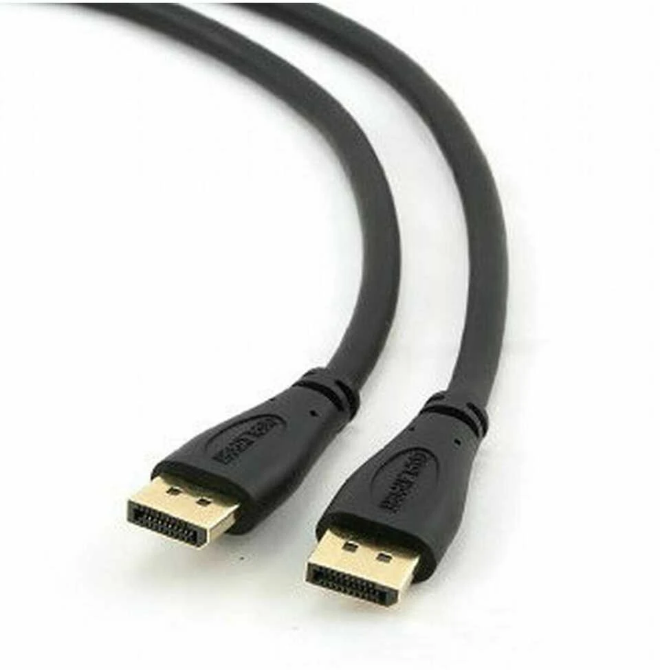 GEMBIRD CC-DP2-10 cable DISPLAYPORT V1.2 3M GOLD 4K Juodas