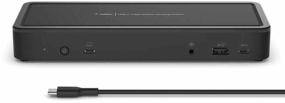 Belkin 14w1 | 3x USB-C | 3x USB 3.1 gen 2 | 2x USB 2.0 | 2x HDMI | 2x DP | 1x RJ | 1x miniJack 3,5mm