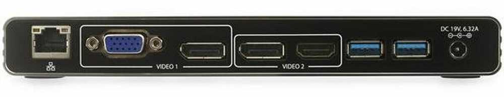 Stacja/replikator StarTech Dual 4K Dock Thunderbolt 3 (TB3DK2DHVUE)