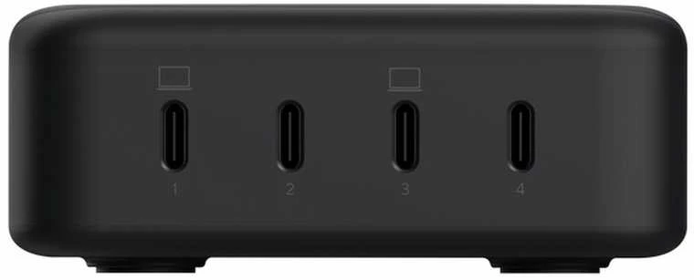 Trust Maxo - 240W GaN 4-port USB-C desk charger, juodas