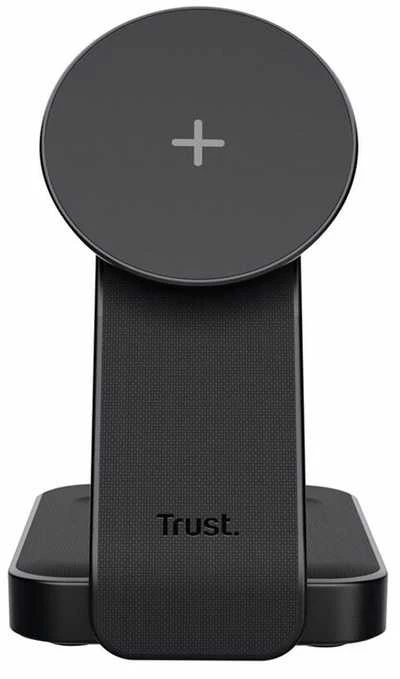„Trust Viro“ – 3 viename belaidis magnetinis įkrovimo stovas