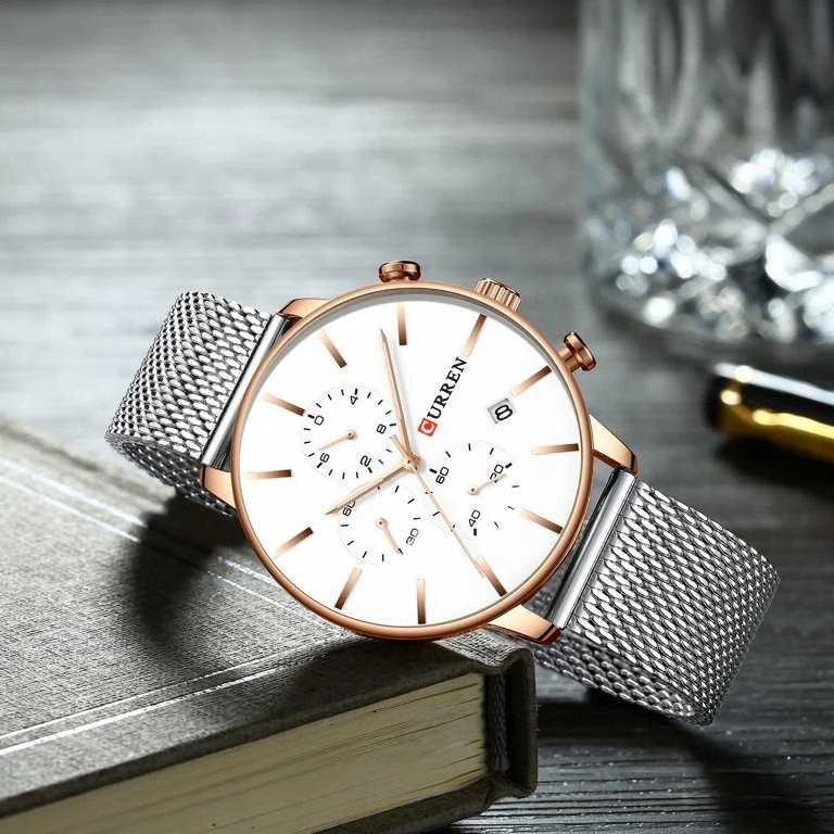 AUTOMATYCZNY Laikrodis vyrams DONOVAL WATCHES SIMPSON + dėžutė DL0004 + dėžutė (zdo001d)