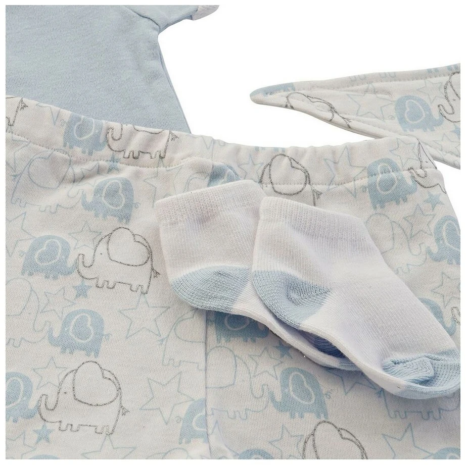 Dovanų rinkinys kūdikiams DKD Home Decor Medvilnė (2 pcs)