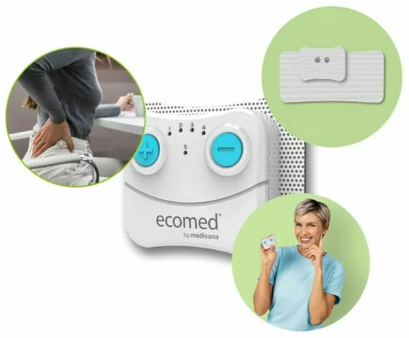 Belaidis TENS skausmo terapijos prietaisas „Ecomed by Medisana TT-10E“