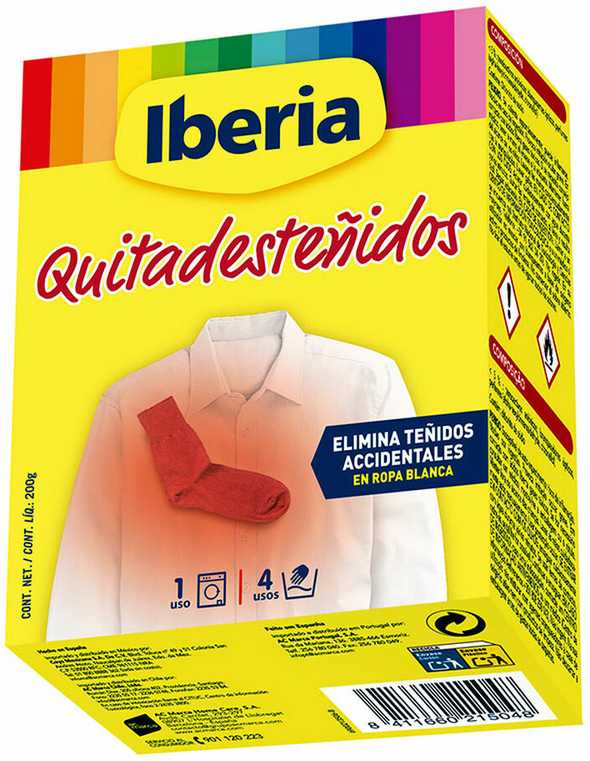 "Iberia" baltos spalvos skalbinių dėmių valiklis 200g