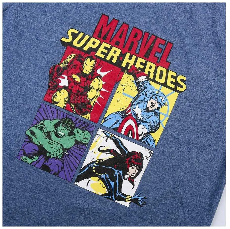 Drabužių rinkinys Marvel Tamsiai mėlyna 128cm
