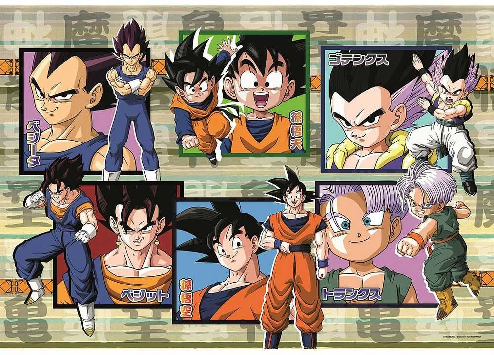 „Dragon Ball“ 104 detalių Clementoni dėlionė