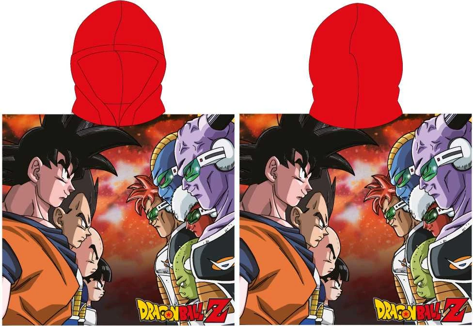 Toei Animation Dragon Ball Z microfibre poncho towel