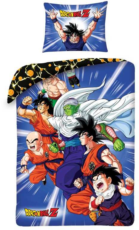 MCU Dragon Ball Z Sengetøj ? 140x200 cm ? Bomuld