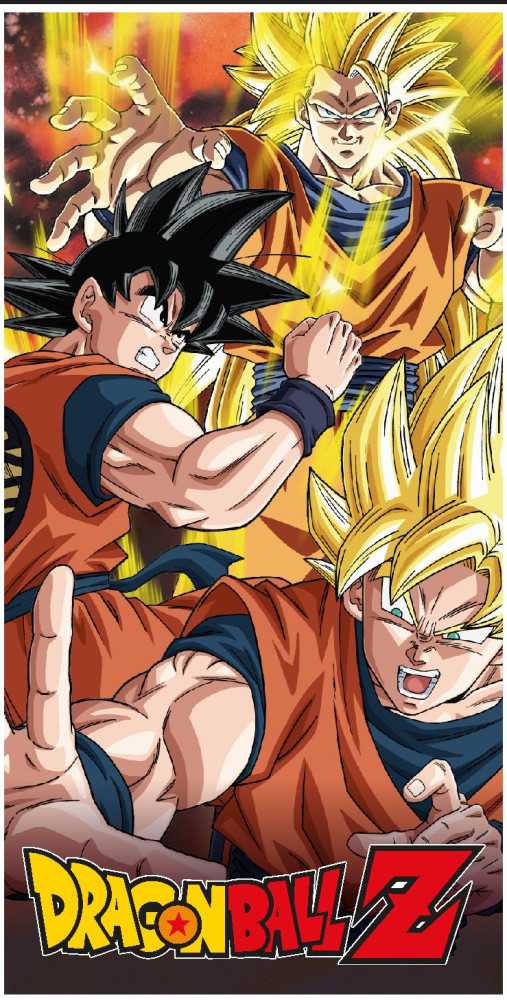 Rankšluostis Toei Animation Dragon Ball Z microfibre beach towel