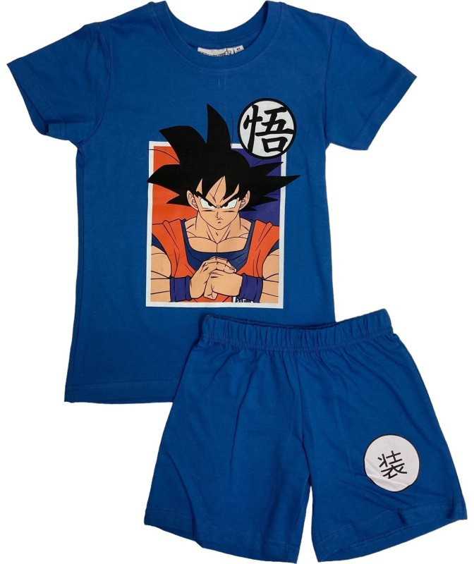 „Dragon Ball Saiyan Mėlyna“ vaikiška trumpa pižama 12 metų / 152 cm