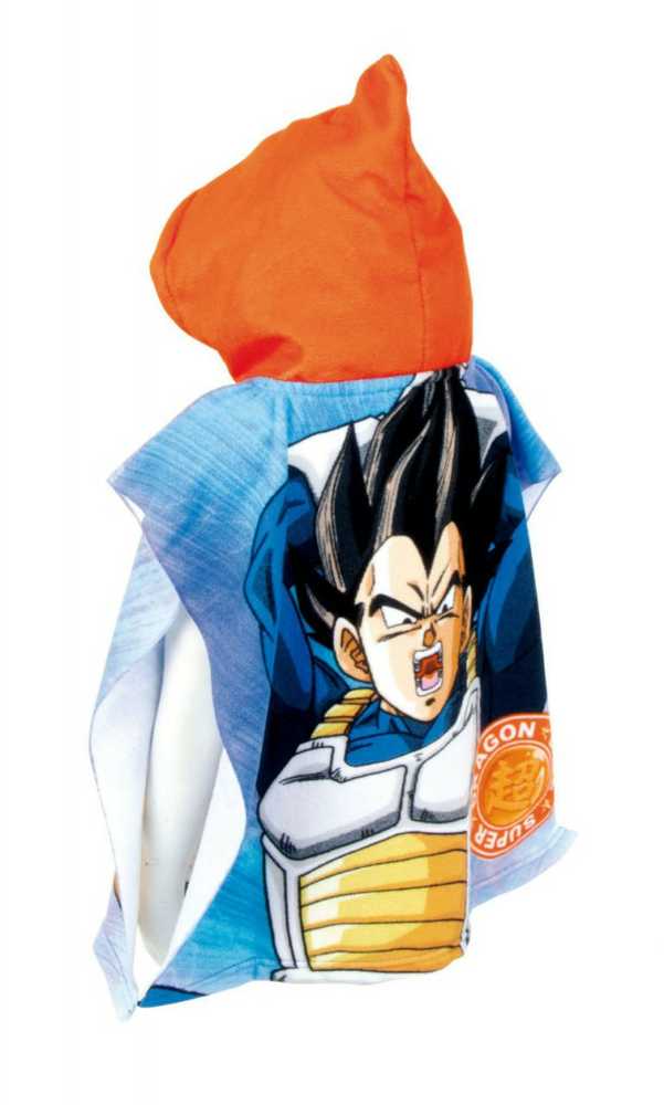 „Dragon Ball Son Goku“ paplūdimio rankšluostis pončas 55x110cm (greitai džiūstantis)