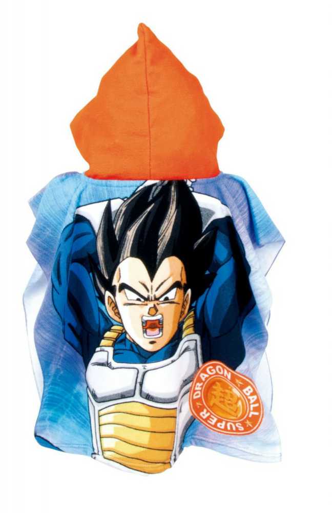 „Dragon Ball Son Goku“ paplūdimio rankšluostis pončas 55x110cm (greitai džiūstantis)