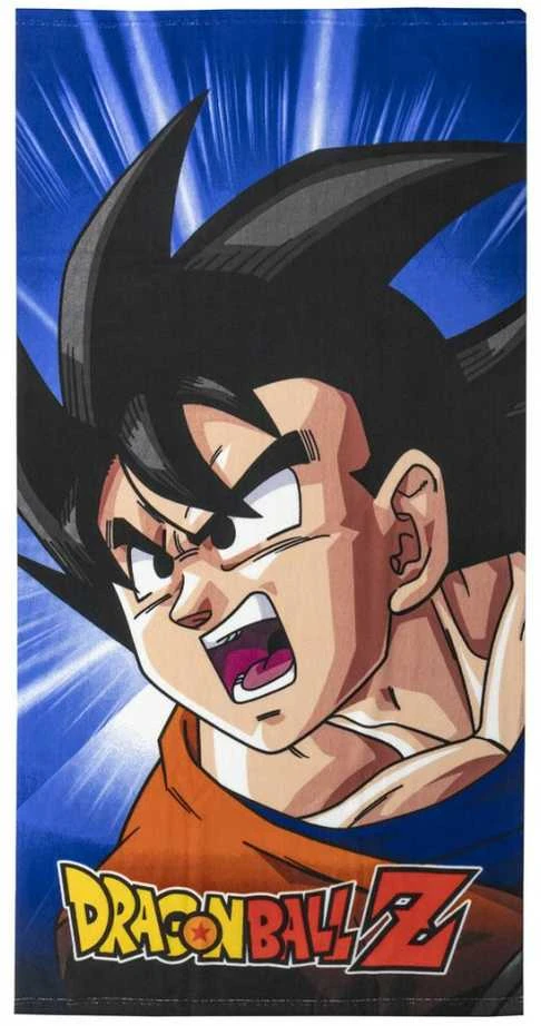 Paplūdimio rankšluostis Dragon Ball Spalvotas 100 % poliesteris