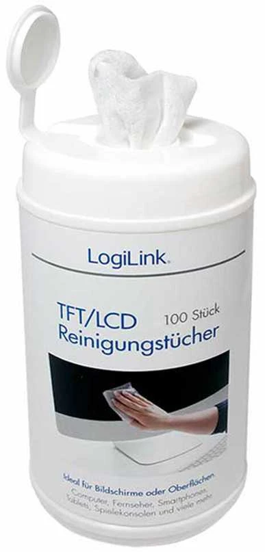 Valiklis LogiLink Prisijungti | TFT LCD Reinigung servetėlės | švaresnis
