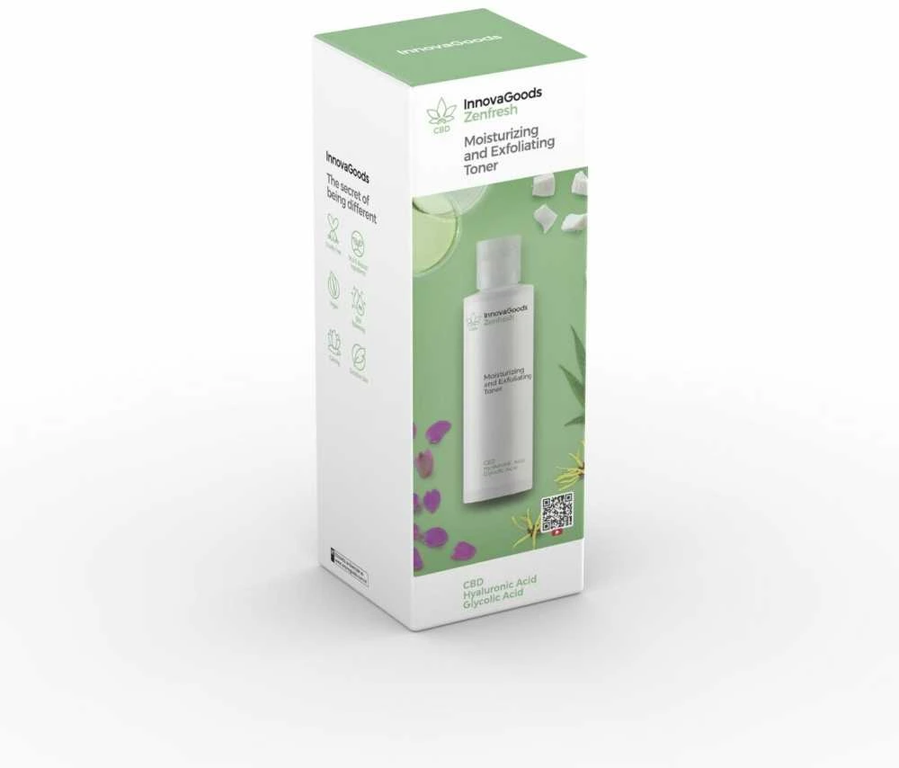 InnovaGoods CBD Zenfresh drėkinamasis ir šveičiamasis veido tonikas 150 ml