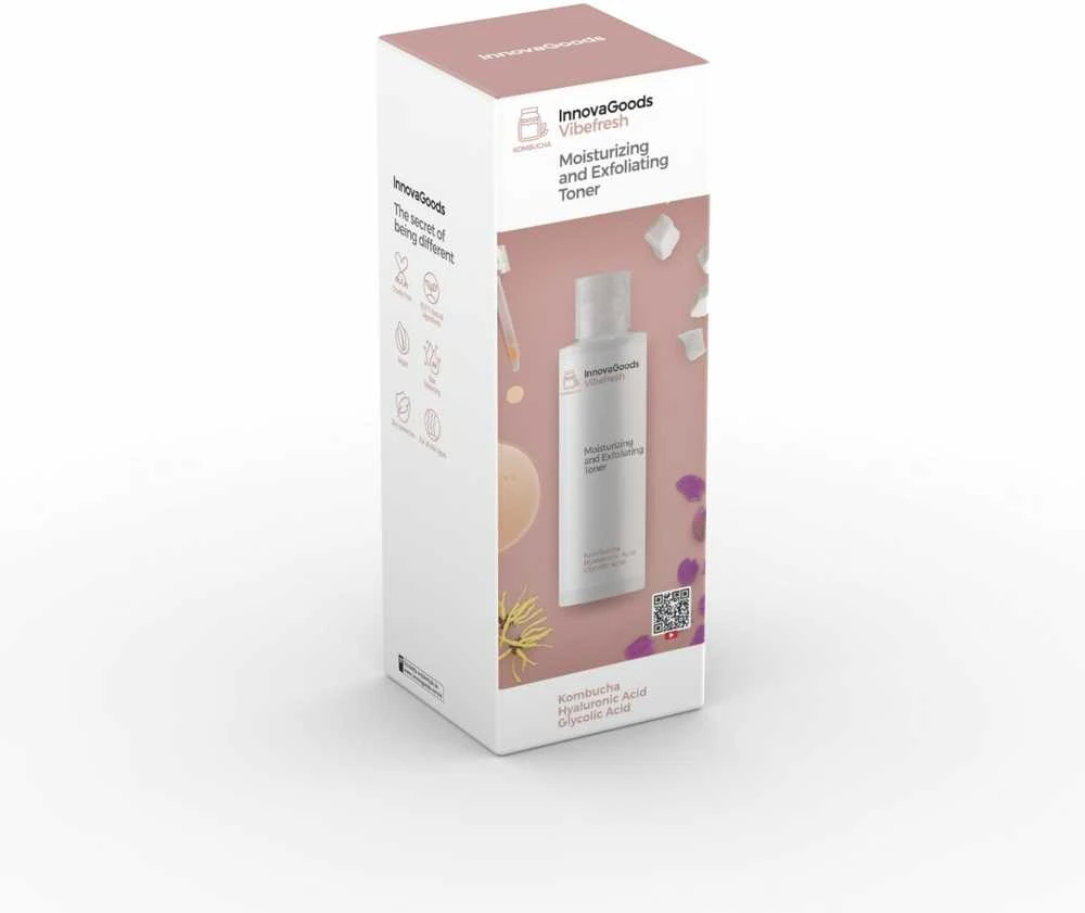 InnovaGoods drėkinamasis ir šveičiamasis veido tonikas Kombucha Vibefresh 150 ml