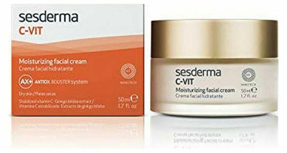 Sesderma C-VIT drėkinamasis veido kremas, 50 ml