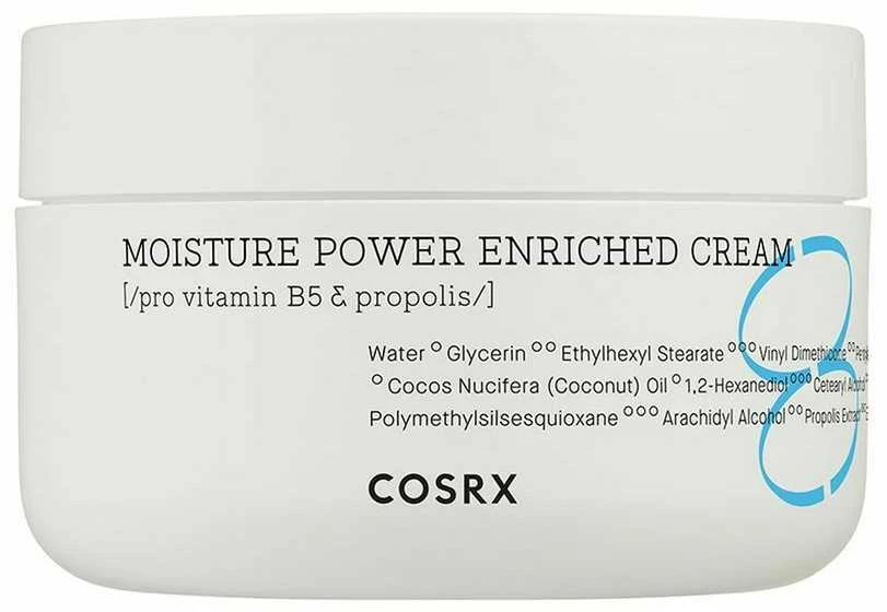 COSRX Drėkinamasis odos kremas Hydrium (Drėkinamasis Power Enriched Kremas) 50 ml
