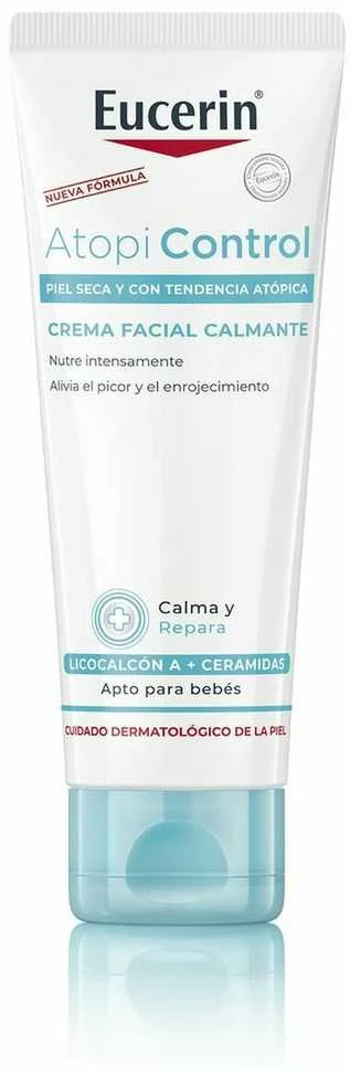 Eucerin Atopicontrol Facial Kreminis drėkinantis veido kremas, 50 ml