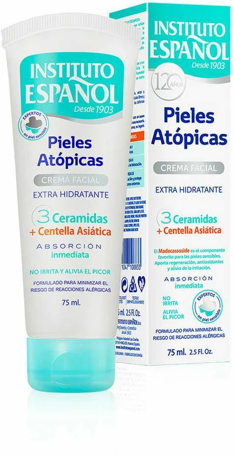 Instituto Español Pieles Atopica Crema Facial, 75 ml