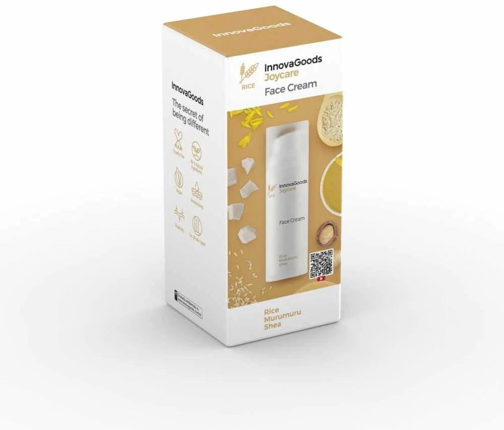 InnovaGoods Rice Joycare drėkinamasis veido kremas 50 ml