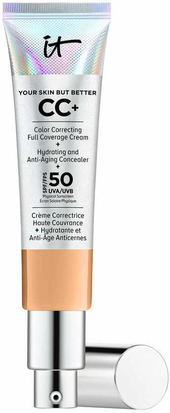 Drėkinamasis kremas su spalva It Cosmetics Your Skin But Better neutral tan SPF 50+ (32 ml)