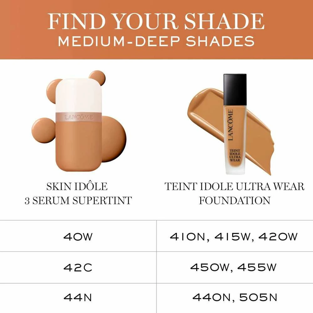 Lancome SKIN IDÔLE 3 SERUM SUPERTINT serumas su spalva #42C 30 ml