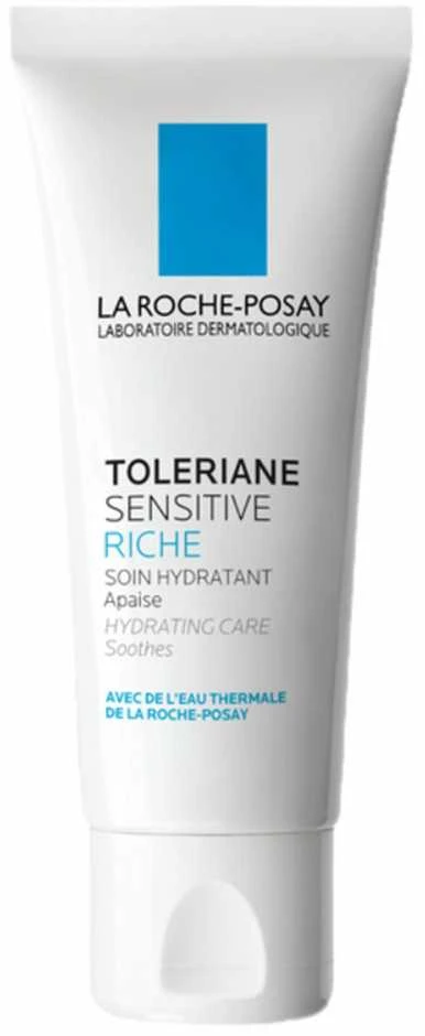 Prebiotinis drėkinamasis kremas La Roche Posay Toleriane Sensitive Rich Creme, 40 ml