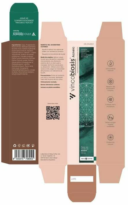 VINCOBIOSIS ACNEIC dermobalancing body lotion spray 125 ml